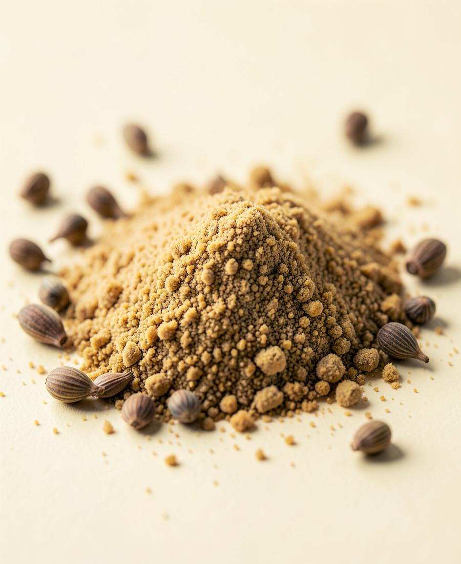Dhaniya powder texture