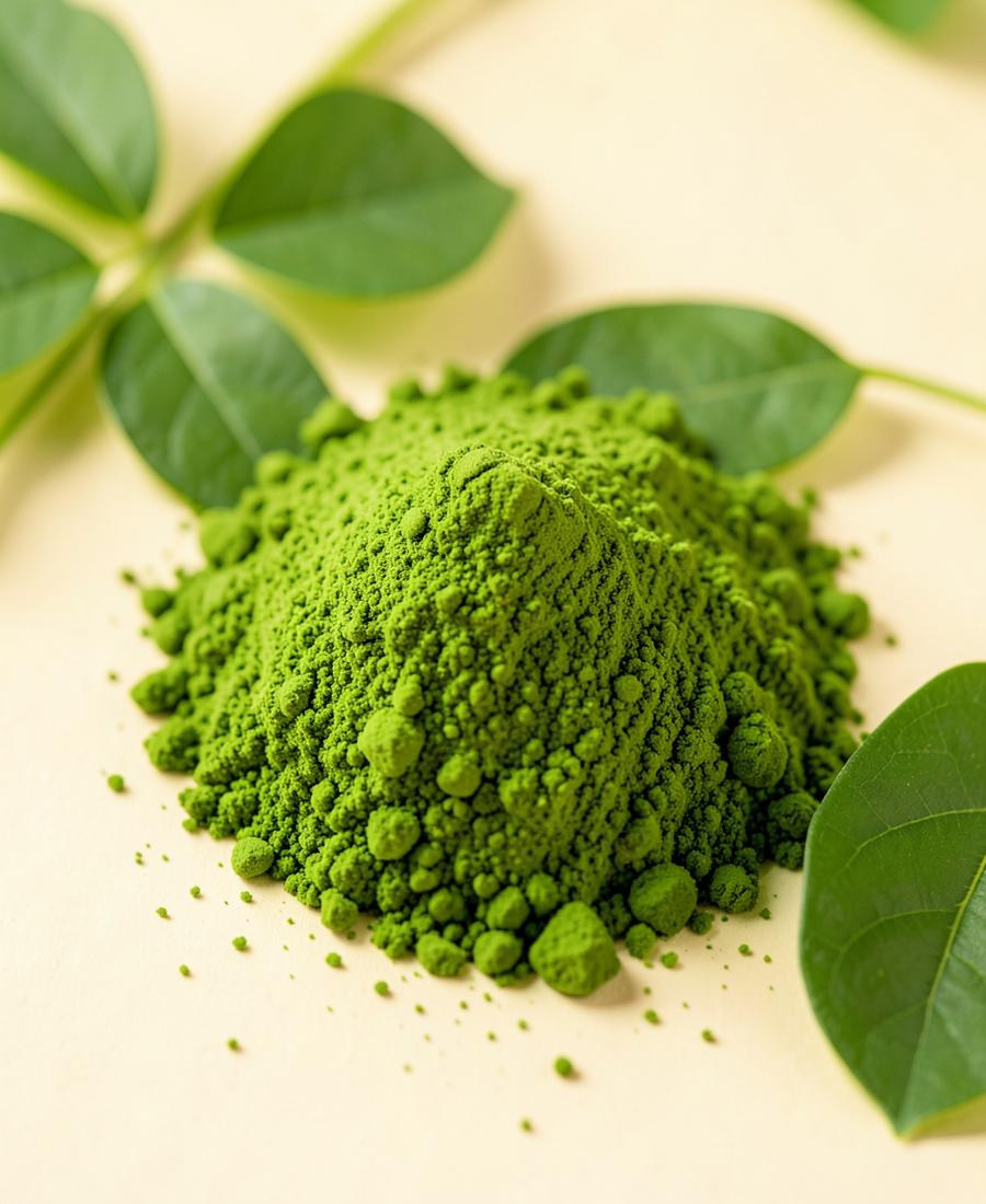 Moringa powder texture